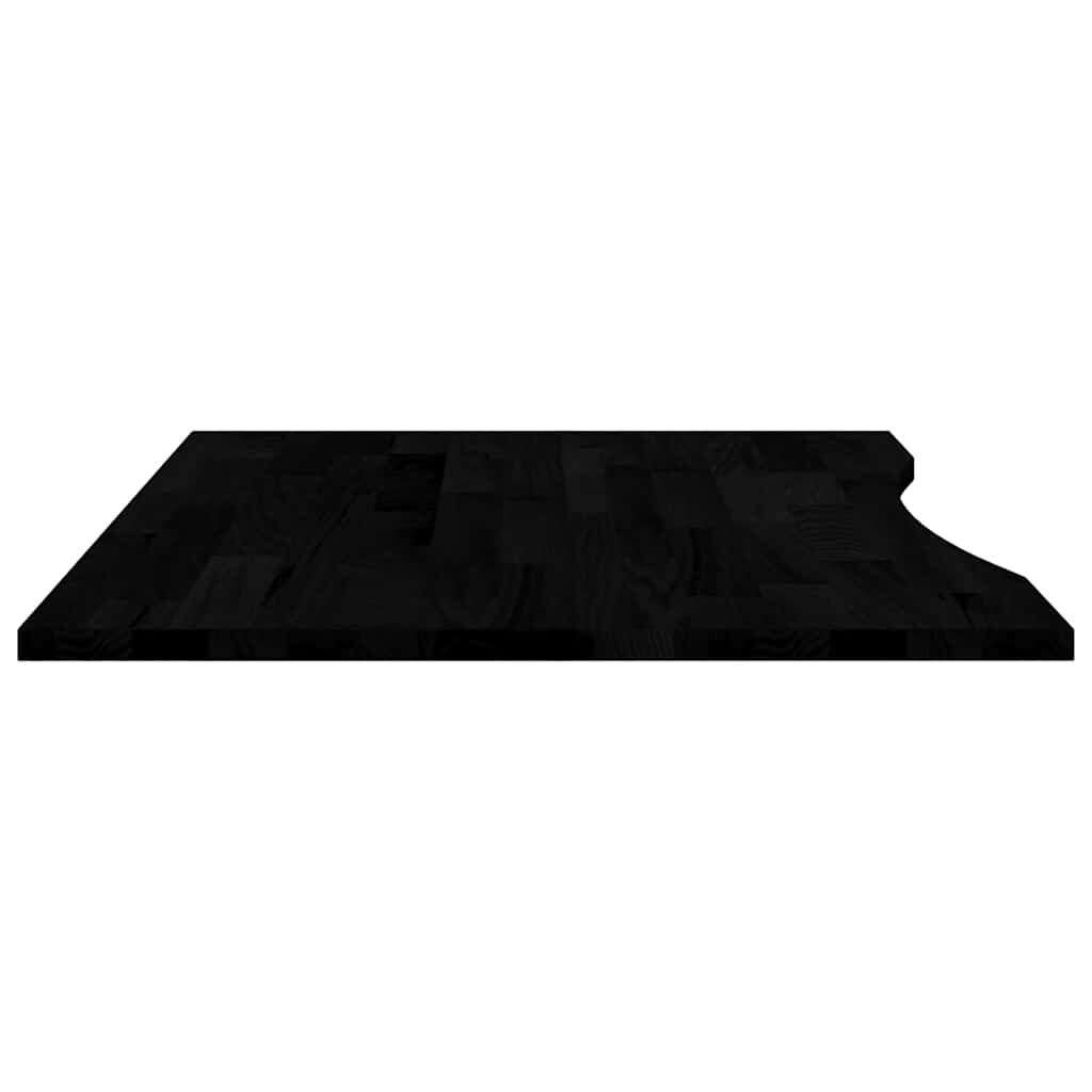 vidaXL Επιφάνεια Τραπεζιού Ορθογώνιος 100x80x2,5 εκ. Μασίφ Ξύλο Δρυός