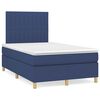 vidaXL &Kappa;&rho;&epsilon;&beta;ά&tau;&iota; Boxspring &mu;&epsilon; &Sigma;&tau;&rho;ώ&mu;&alpha; & LED &Mu;&pi;&lambda;&epsilon; 120x190&epsilon;&kappa;. &Upsilon;&phi;&alpha;&sigma;&mu;ά&tau;&iota;&nu;&omicron;