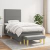 vidaXL &Kappa;&rho;&epsilon;&beta;ά&tau;&iota; Boxspring &mu;&epsilon; &Sigma;&tau;&rho;ώ&mu;&alpha; &Sigma;&kappa;&omicron;ύ&rho;&omicron; &Gamma;&kappa;&rho;&iota; 90x190 &epsilon;&kappa;. &Upsilon;&phi;&alpha;&sigma;&mu;ά&tau;&iota;&nu;&omicron;