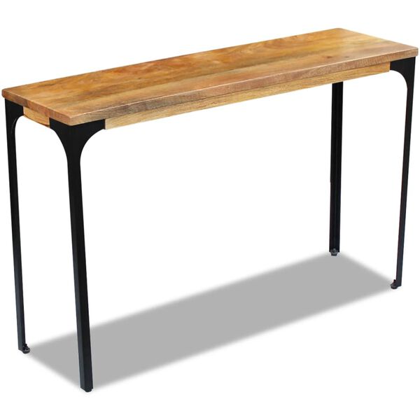 vidaXL Κονσόλα Τραπέζι 120 x 35 x 76 εκ. από Ξύλο Μάνγκο