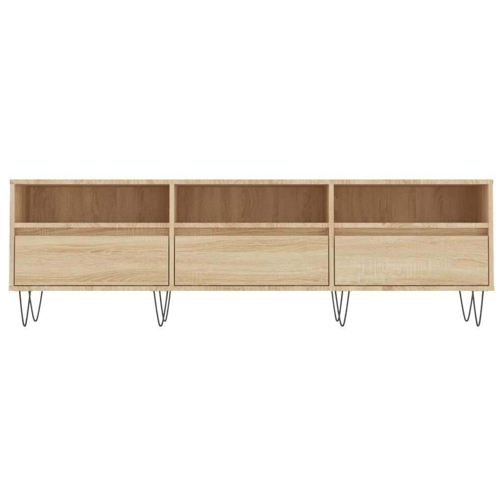 vidaXL Έπιπλο Τηλεόρασης Sonoma Δρυς 150x30x44,5 εκ. Επεξ. Ξύλο