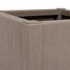 vidaXL Γλάστρα Κήπου Γκρι 36 x 36 x 35 εκ. Πολυπροπυλένιο