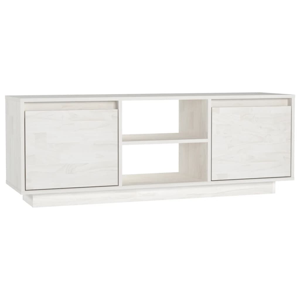 vidaXL Έπιπλο Τηλεόρασης 110 x 30 x 40 εκ. από Μασίφ Ξύλο Πεύκου