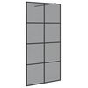vidaXL &Tau;&omicron;ί&chi;&omicron;&sigmaf; &Nu;&tau;&omicron;&upsilon;&sigmaf; Walk-in &Mu;&alpha;ύ&rho;&omicron; 100 x 195 cm &sigma;&kappa;&lambda;&eta;&rho;&upsilon;&mu;έ&nu;&omicron; &gamma;&upsilon;&alpha;&lambda;ί