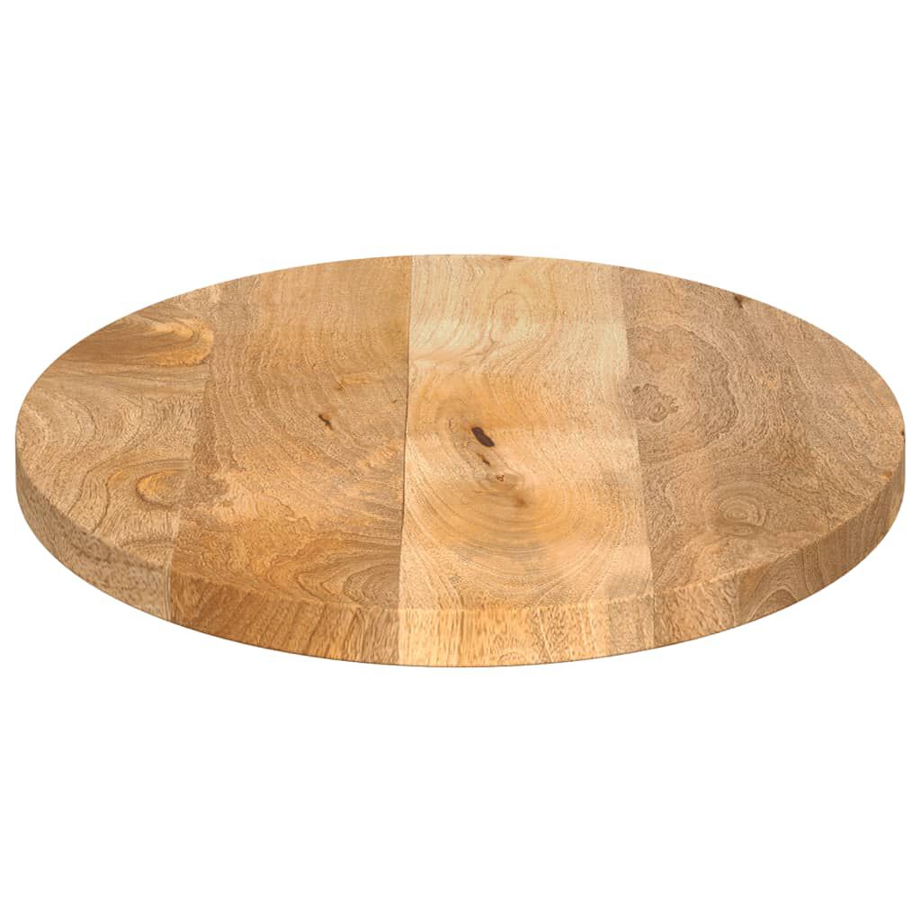 vidaXL Επιφάνεια Τραπεζιού Οβάλ 110x40x2,5 εκ. Μασίφ Ξύλο Μάνγκο