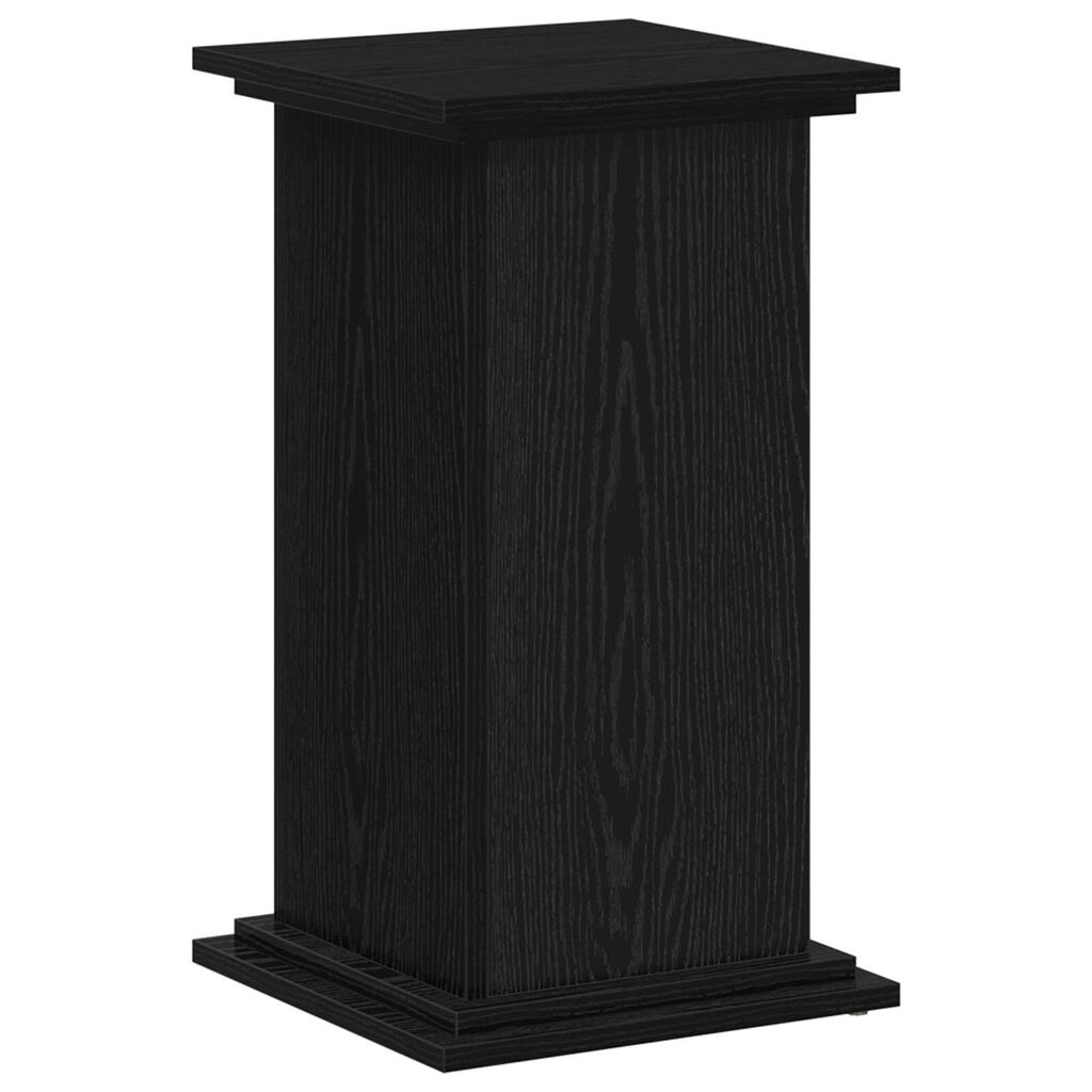 vidaXL Βάση Φυτών Μαύρης Δρυός 33x33x60 εκ. Φτιαγμένο από Ξύλο