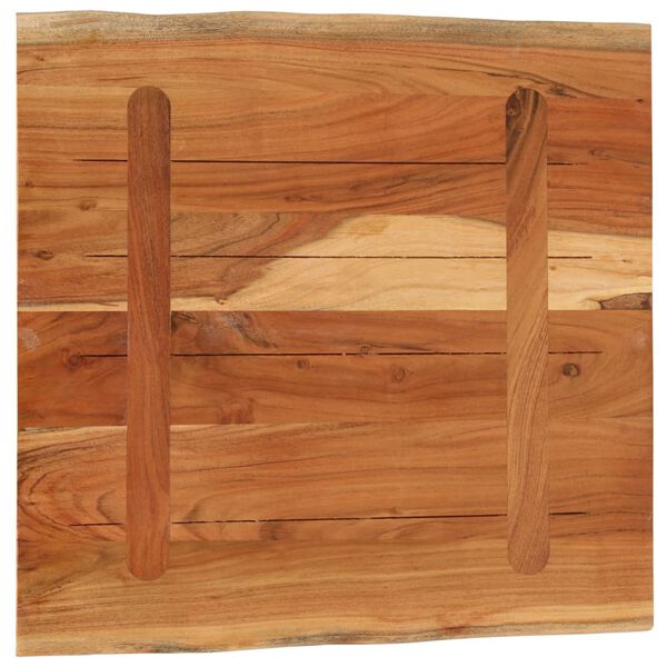 vidaXL Επιφάνεια Τραπεζιού Ορθογώνια 40x40x3,8 εκ. Μασίφ Ξύλο Ακακίας