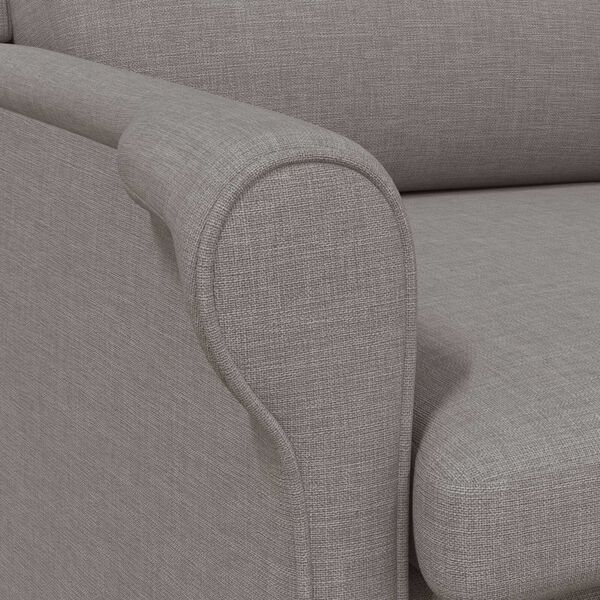 vidaXL Πολυθρόνα Taupe 76 x 94 x 102 εκ. ύφασμα