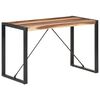 vidaXL Τραπεζαρία 120x60x75 εκ. από Μασίφ Ξύλο