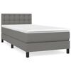 vidaXL &Kappa;&rho;&epsilon;&beta;ά&tau;&iota; Boxspring &mu;&epsilon; &Sigma;&tau;&rho;ώ&mu;&alpha; &Sigma;&kappa;&omicron;ύ&rho;&omicron; &Gamma;&kappa;&rho;&iota; 80x200 &epsilon;&kappa;. &Upsilon;&phi;&alpha;&sigma;&mu;ά&tau;&iota;&nu;&omicron;