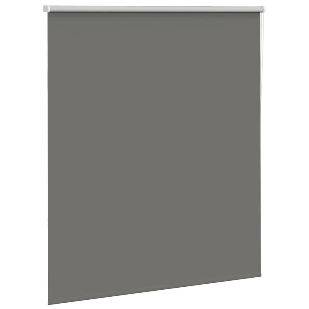 vidaXL Ρολέρ Μπλακάουτ γκρί 125x130 cm Πλάτος υφάσματος 121,6 cm