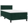 vidaXL &Kappa;&rho;&epsilon;&beta;ά&tau;&iota; Boxspring &mu;&epsilon; &Sigma;&tau;&rho;ώ&mu;&alpha; &Sigma;&kappa;&omicron;ύ&rho;&omicron; &Pi;&rho;ά&sigma;&iota;&nu;&omicron; 80x200 &epsilon;&kappa;. &Beta;&epsilon;&lambda;&omicron;ύ&delta;&iota;&nu;&omicron;