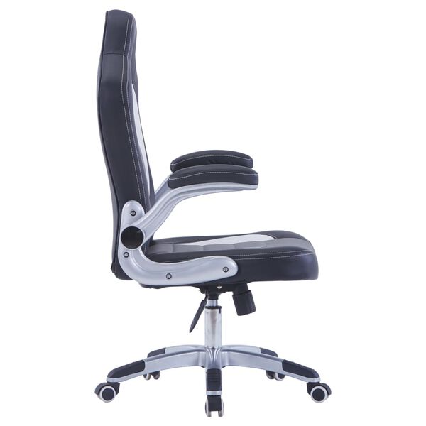 vidaXL Καρέκλα Gaming Μαύρη από Συνθετικό Δέρμα