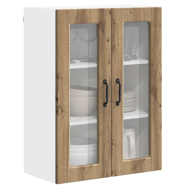vidaXL &Nu;&tau;&omicron;&upsilon;&lambda;ά&pi;&alpha; &Kappa;&omicron;&upsilon;&zeta;ί&nu;&alpha;&sigmaf; &mu;&epsilon; &rho;ά&phi;&iota; &mu;&epsilon; &pi;ό&rho;&tau;&alpha; Artisan Oak 60 x 31 x 80 &epsilon;&kappa;.
