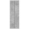 vidaXL Ντουλάπα Γκρι Σκυροδέματος 60 x 35 x 180 εκ. από Επεξ. Ξύλο