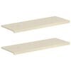 vidaXL &Pi;&alpha;&rho;ά&theta;&upsilon;&rho;&alpha; 2 &tau;&mu;&chi;. &Lambda;&epsilon;&upsilon;&kappa;ό 110 x 40 x 2 cm &Sigma;&tau;&epsilon;&rho;&epsilon;ό &Xi;ύ&lambda;&omicron; &Delta;&rho;&upsilon;ό&sigmaf;