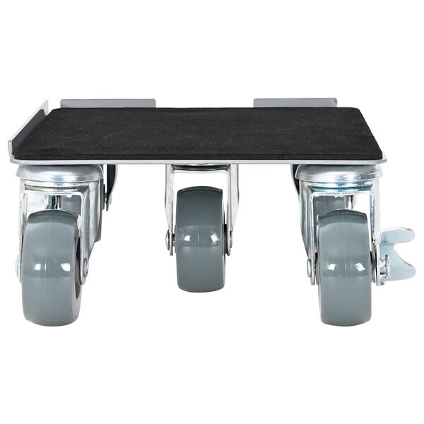 vidaXL Ρόλοι Επίπλων 4 τεμ. με Ανυψωτικό 17,5x16x7,5 εκ. Ατσάλι 1600 κιλά