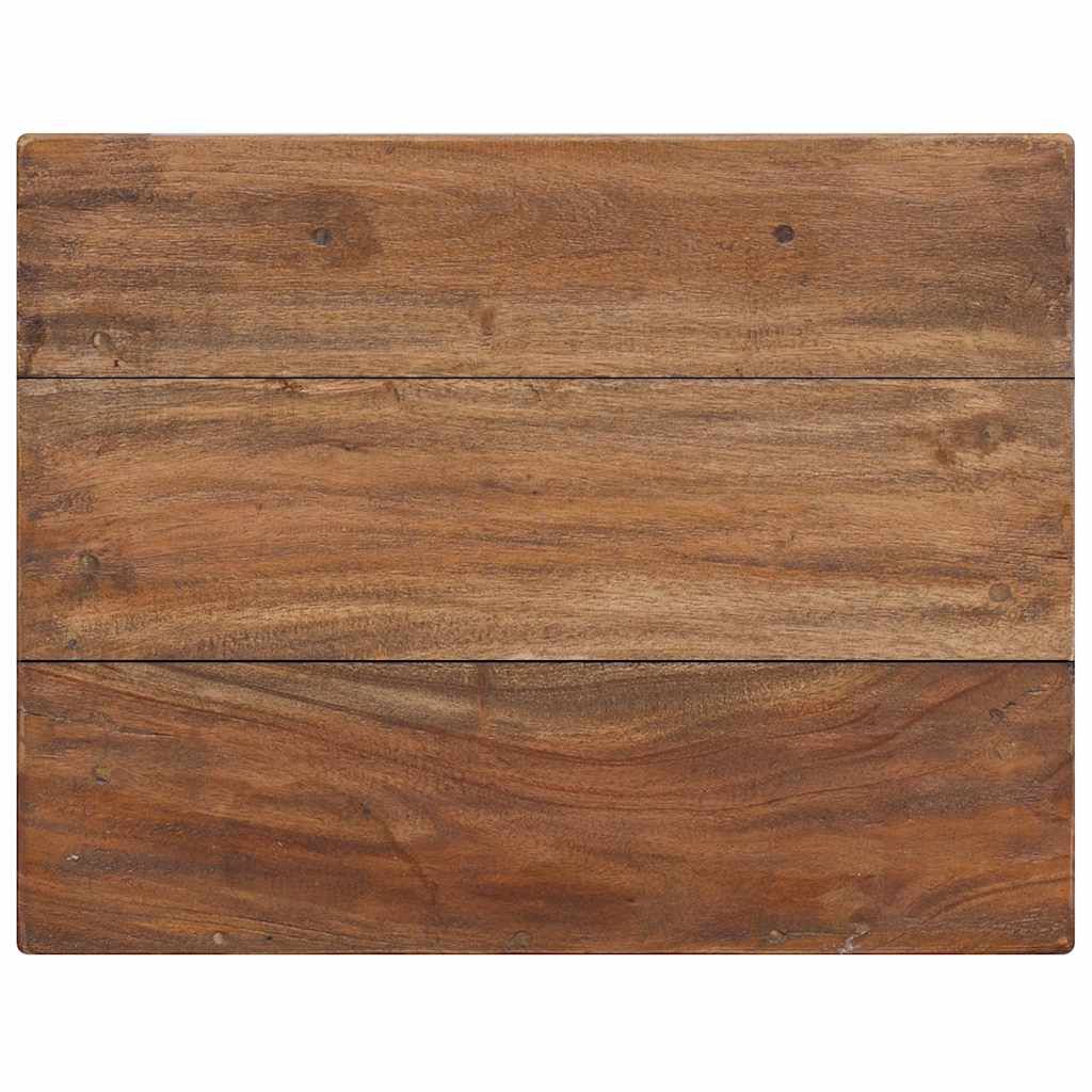 vidaXL Κομοδίνο 40 x 30 x 51 εκ. από Μασίφ Ξύλο Μαόνι