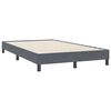 vidaXL Box Spring &Kappa;&rho;&epsilon;&beta;ά&tau;&iota; &mu;&epsilon; &sigma;&tau;&rho;ώ&mu;&alpha; &Sigma;&kappa;&omicron;ύ&rho;&omicron; &gamma;&kappa;&rho;&iota; 120x220 cm &Beta;&epsilon;&lambda;&omicron;ύ&delta;&iota;&nu;&omicron;