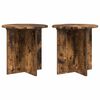 vidaXL &Beta;ά&sigma;&eta; &phi;&upsilon;&tau;ώ&nu; 2 pcs &Kappa;&alpha;&pi;&nu;&iota;&sigma;&mu;έ&nu;&omicron; &Xi;ύ&lambda;&omicron; &Delta;&rho;&upsilon;ό&sigmaf; 40 x 40 x 40 cm
