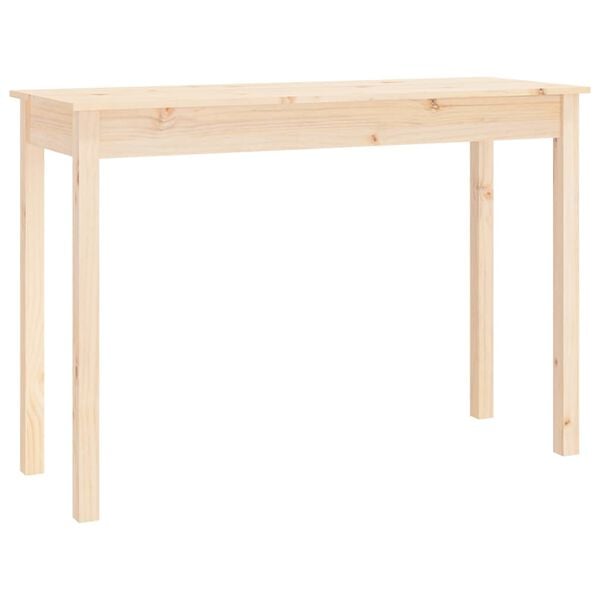 vidaXL Τραπέζι Κονσόλα 110 x 40 x 75 εκ. από Μασίφ Ξύλο Πεύκου