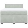 vidaXL &Kappa;&rho;&epsilon;&beta;ά&tau;&iota; Boxspring &mu;&epsilon; &Sigma;&tau;&rho;ώ&mu;&alpha; &Alpha;&nu;&omicron;&iota;&chi;&tau;ό &Gamma;&kappa;&rho;&iota; 160x200 &epsilon;&kappa;. &Beta;&epsilon;&lambda;&omicron;ύ&delta;&iota;&nu;&omicron;