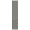 vidaXL Βιβλιοθήκη VIGO Γκρι 85 x 35 x 170 εκ. από Μασίφ Ξύλο Πεύκου
