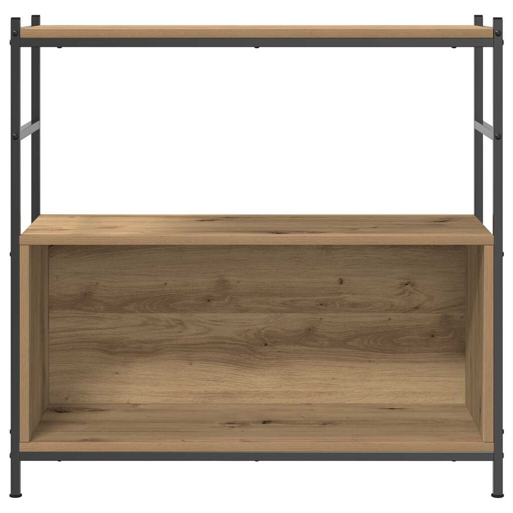 vidaXL Βιβλιοθήκη Artisian Δρυς 80x30x78,5 εκ. Επεξεργασμένο ξύλο