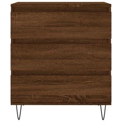 vidaXL Μπουφές Καφέ Δρυς 60x35x70 εκ. από Επεξεργασμένο Ξύλο