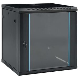 vidaXL &Kappa;&alpha;&mu;&pi;ί&nu;&alpha; &Delta;&iota;&kappa;&tau;ύ&omicron;&upsilon; &Epsilon;&pi;&iota;&tau;&omicron;ί&chi;&iota;&alpha; 12U 19'' IP20 600 x 600 x 640 &chi;&iota;&lambda;.