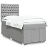vidaXL &Kappa;&rho;&epsilon;&beta;ά&tau;&iota; Boxspring &mu;&epsilon; &Sigma;&tau;&rho;ώ&mu;&alpha; &Alpha;&nu;&omicron;&iota;&chi;&tau;ό &Gamma;&kappa;&rho;&iota; 90x190 &epsilon;&kappa;. &Upsilon;&phi;&alpha;&sigma;&mu;ά&tau;&iota;&nu;&omicron;