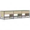vidaXL Έπιπλο Τηλεόρασης Sonoma Δρυς 180x40x46 εκ. Επεξ. Ξύλο