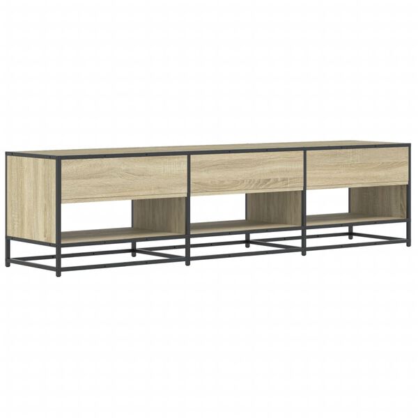 vidaXL Έπιπλο Τηλεόρασης Sonoma Δρυς 180x40x46 εκ. Επεξ. Ξύλο