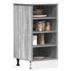 vidaXL Ντουλάπι "Riga" Γκρι Sonoma 40x44,5x81,5 εκ. από Τεχνητό Ξύλο