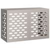 vidaXL Κάλυμμα κλιματιστικού Σκ rusty 90 x 40 x 60 εκ