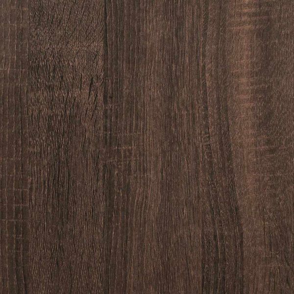 vidaXL Ντουλάπι Μπάνιου Νιπτήρα Καφέ Δρυς 80 x 33 x 60 εκ. Επεξ. Ξύλο