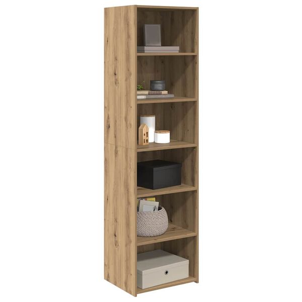 vidaXL &Nu;&tau;&omicron;&upsilon;&lambda;&alpha;&pi;&iota;&omicron;ύ Artisan Oak 50 x 41 x 185 &epsilon;&kappa;. &Epsilon;&pi;&epsilon;&xi;&epsilon;&rho;&gamma;&alpha;&sigma;&mu;έ&nu;&omicron; &xi;ύ&lambda;&omicron;