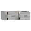 vidaXL Έπιπλο Τηλεόρασης Κρεμαστό Γκρι Sonoma 80x36x25 εκ. Επεξ. Ξύλο