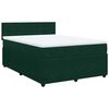 vidaXL &Kappa;&rho;&epsilon;&beta;ά&tau;&iota; Boxspring &mu;&epsilon; &Sigma;&tau;&rho;ώ&mu;&alpha; &Sigma;&kappa;&omicron;ύ&rho;&omicron; &Pi;&rho;ά&sigma;&iota;&nu;&omicron; 140x190&epsilon;&kappa;. &Beta;&epsilon;&lambda;&omicron;ύ&delta;&iota;&nu;&omicron;