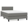 vidaXL &Kappa;&rho;&epsilon;&beta;ά&tau;&iota; Boxspring &mu;&epsilon; &Sigma;&tau;&rho;ώ&mu;&alpha; &Sigma;&kappa;&omicron;ύ&rho;&omicron; &Gamma;&kappa;&rho;&iota; 120x190 &epsilon;&kappa; &Upsilon;&phi;&alpha;&sigma;&mu;ά&tau;&iota;&nu;&omicron;