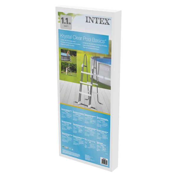 Intex Σκάλα Ασφαλείας 3 Σκαλοπατιών 91 - 107 εκ.