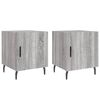 vidaXL &Kappa;&omicron;&mu;&omicron;&delta;ί&nu;&alpha; 2 &tau;&epsilon;&mu;. &Gamma;&kappa;&rho;&iota; Sonoma 40x40x50 &epsilon;&kappa;. &alpha;&pi;ό &Epsilon;&pi;&epsilon;&xi;&epsilon;&rho;&gamma;&alpha;&sigma;&mu;έ&nu;&omicron; &Xi;ύ&lambda;&omicron;