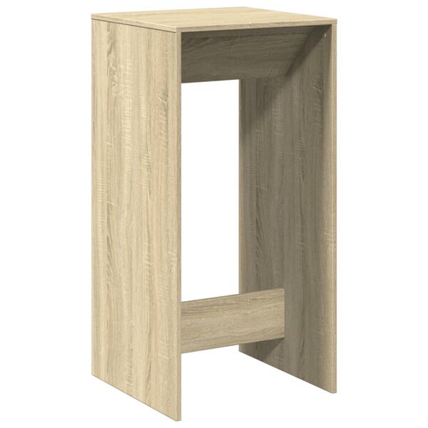 vidaXL Τραπέζι Μπαρ Sonoma Δρυς 51x50x103,5 εκ. Επεξ. Ξύλο