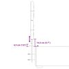 vidaXL Κρεβάτι Boxspring με Στρώμα Σκούρο Πράσινο 100x200εκ. Βελούδινο