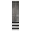vidaXL Ντουλάπα με Συρτάρια Γκρι Sonoma 50 x 50 x 200 εκ Επεξεργ. Ξύλο