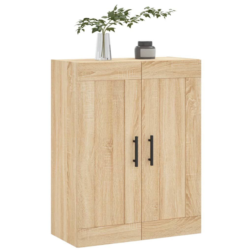 vidaXL Ντουλάπι Επιτοίχιο Sonoma Δρυς 69,5 x 34 x 90 εκ. Επεξεργ. Ξύλο