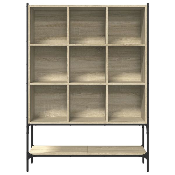 vidaXL Βιβλιοθήκη Sonoma Δρυς 102x30x141,5 εκ. από Επεξεργασμένο Ξύλο
