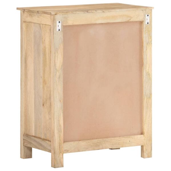 vidaXL Ντουλάπι 60 x 35 x 75 εκ. από Μασίφ Ξύλο Μάνγκο