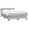 vidaXL &Kappa;&rho;&epsilon;&beta;ά&tau;&iota; Boxspring &mu;&epsilon; &Sigma;&tau;&rho;ώ&mu;&alpha; &Alpha;&nu;&omicron;&iota;&chi;&tau;ό &Gamma;&kappa;&rho;&iota; 160x210 &epsilon;&kappa;. &Beta;&epsilon;&lambda;&omicron;ύ&delta;&iota;&nu;&omicron;