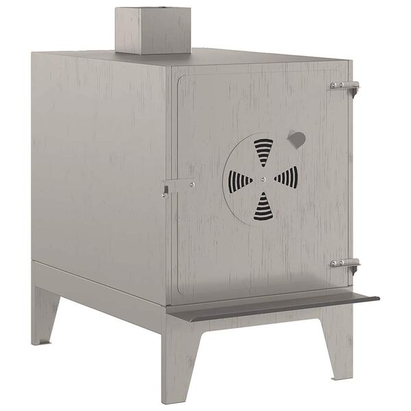 vidaXL Σόμπα Κάμπινγκ 35x50x60 cm Χάλυβας Ο Κορτέν